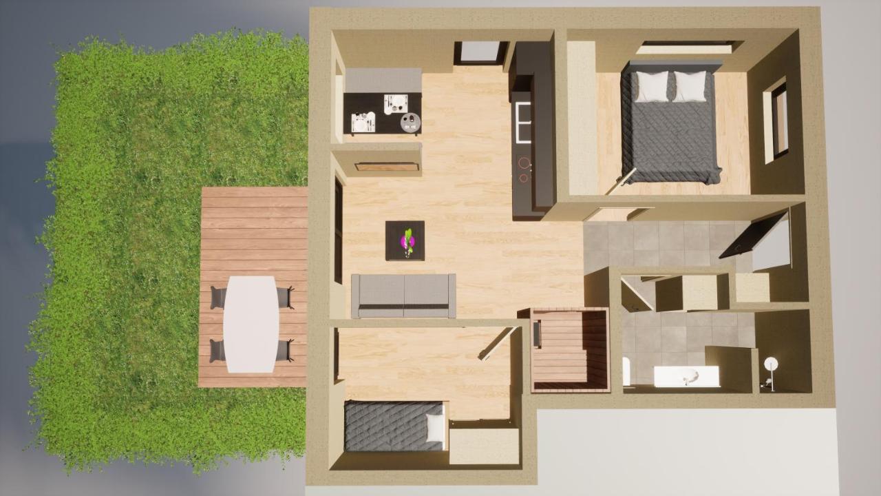 Black Forest Lodges - Gehobene Ferienwohnungen Mit Privatsaunas Tulfes Exterior foto