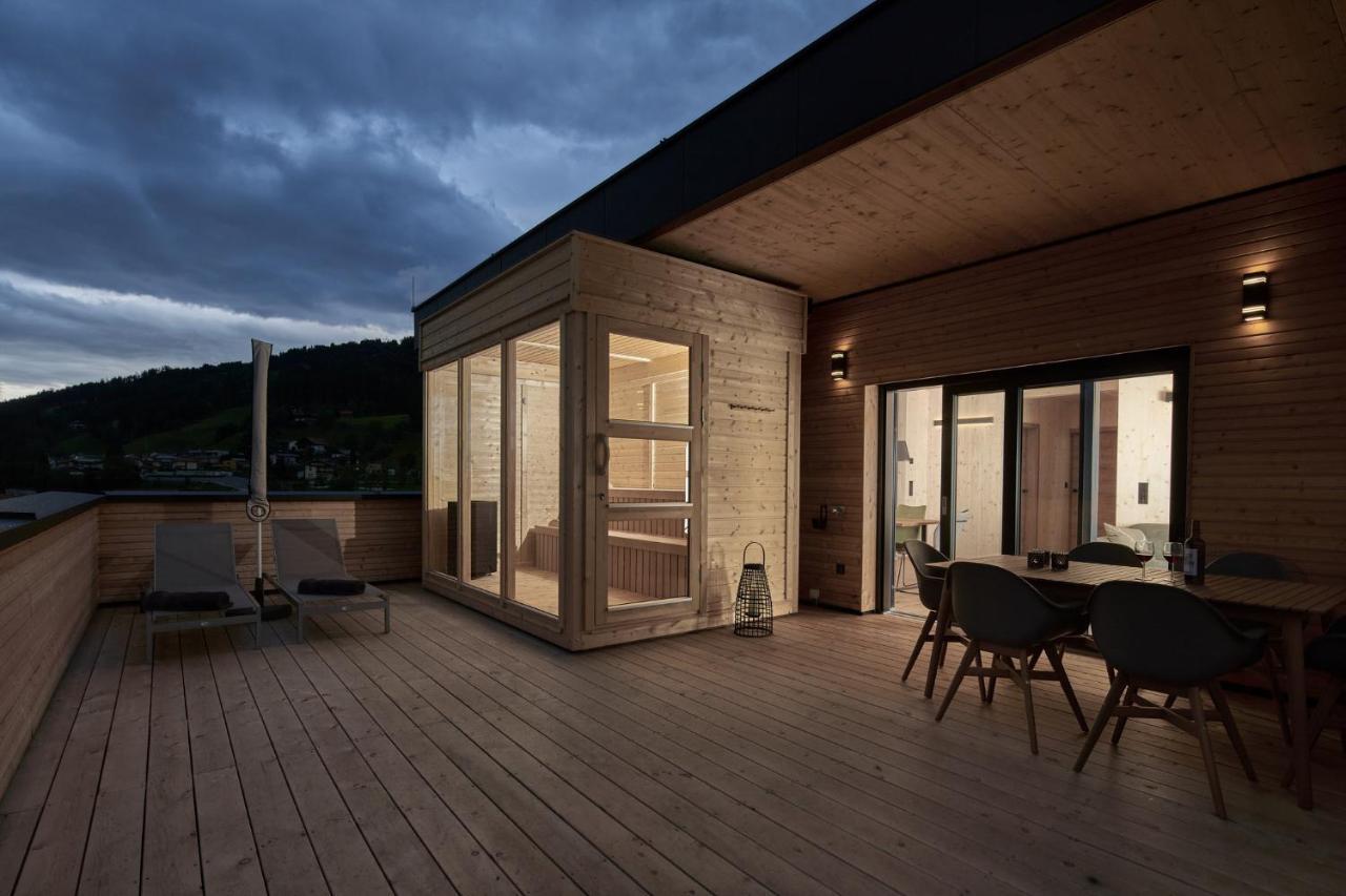 Black Forest Lodges - Gehobene Ferienwohnungen Mit Privatsaunas Tulfes Exterior foto